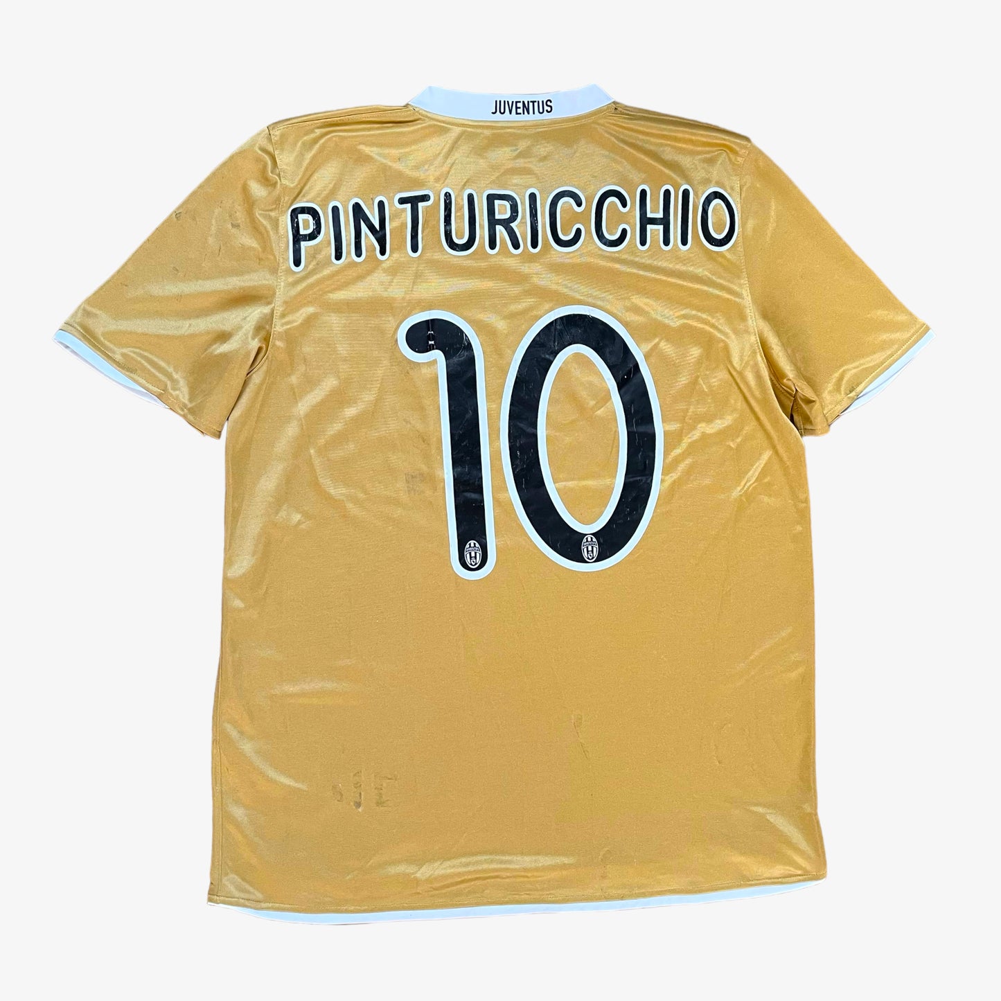 Vintage Y2K Nike Juventus 2008 Del Piero Pintuticchio 10 Away Jersey Back - Casspios Dream