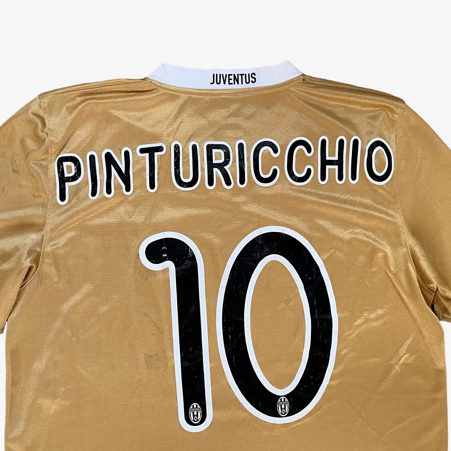 Vintage Y2K Nike Juventus 2008 Del Piero Pintuticchio 10 Away Jersey Back Logo - Casspios Dream
