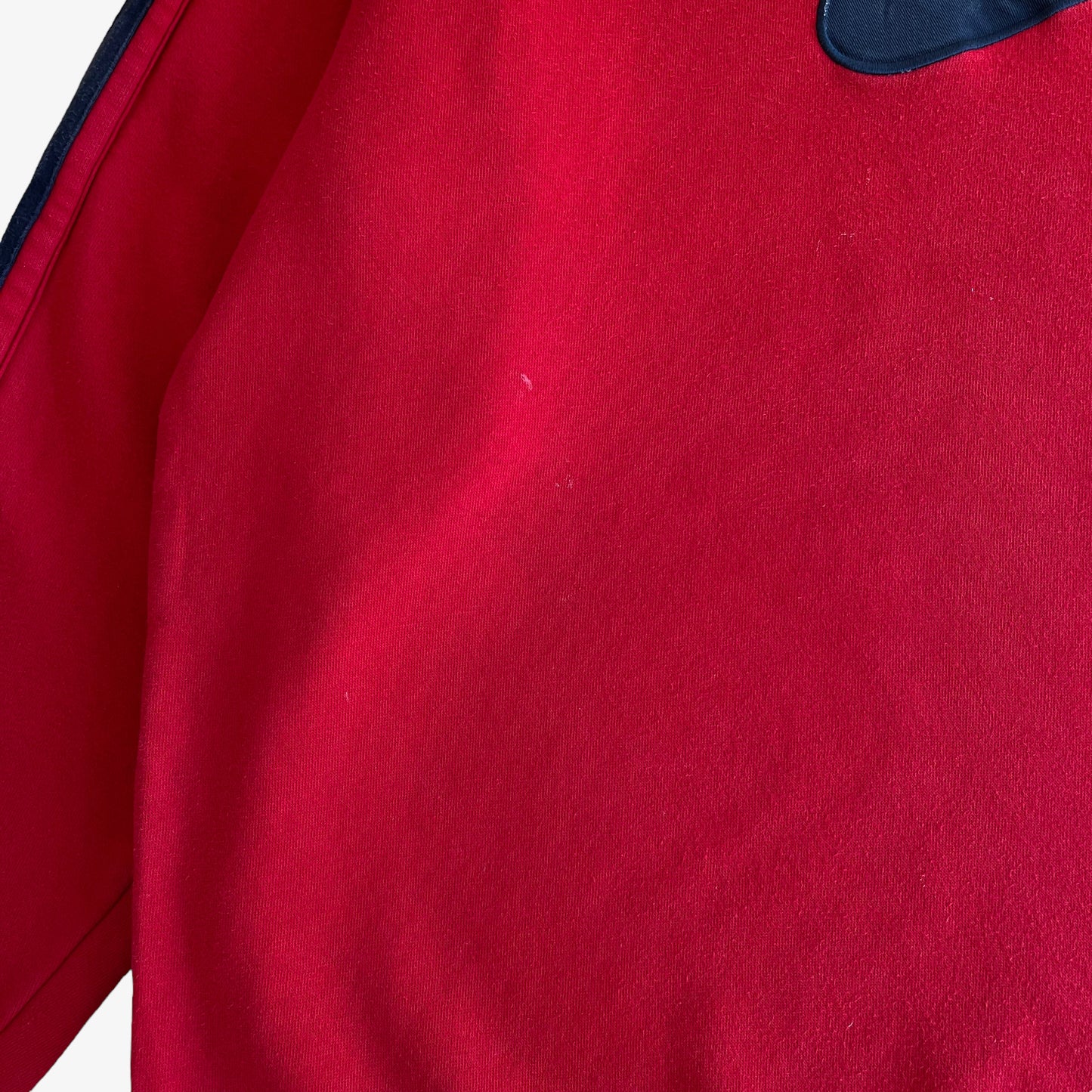 Vintage Y2K Nike Spell Out Centre Logo Red Sweatshirt Wear - Casspios Dream