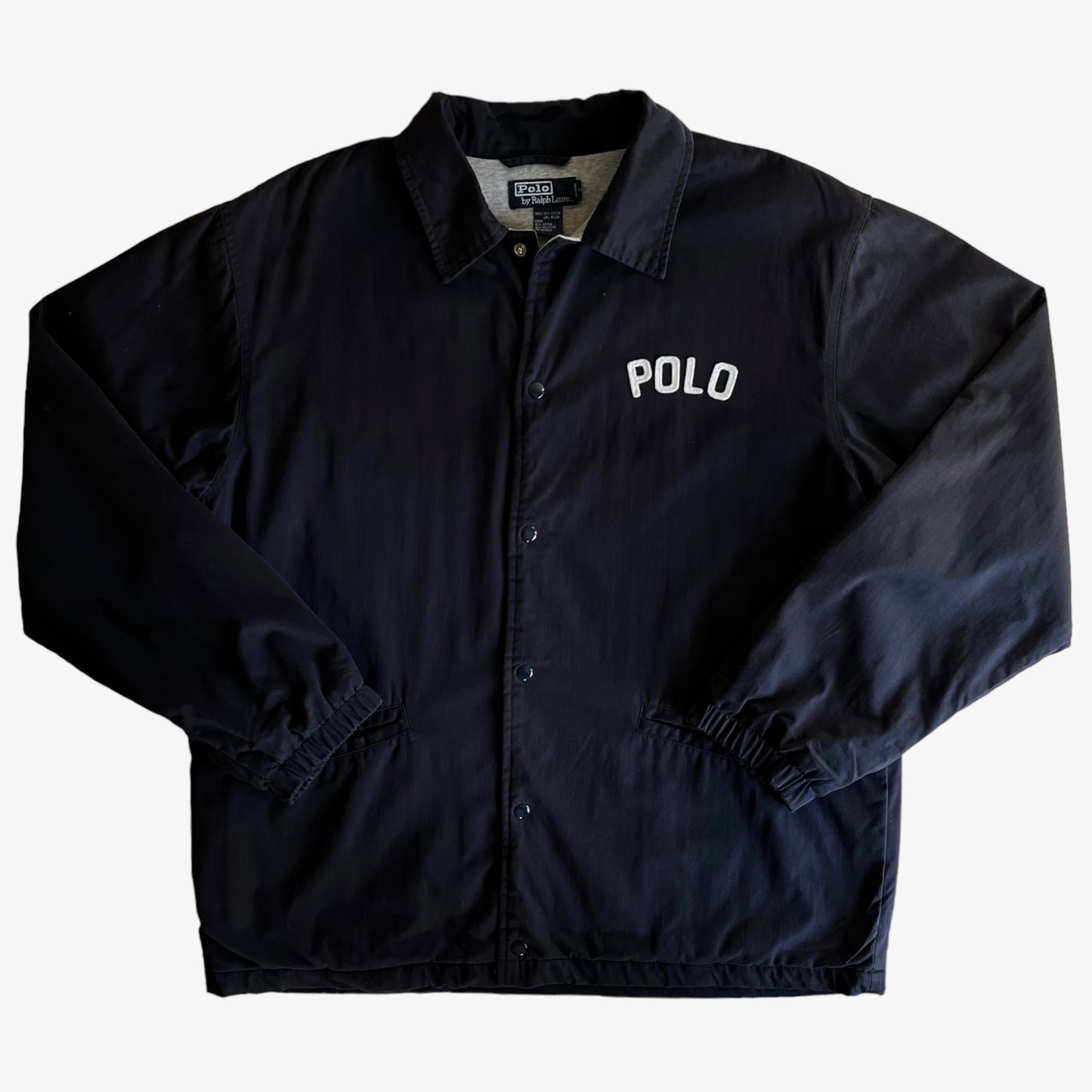 Vintage Y2K Polo Ralph Lauren Jacket With Spell Out Breast Logo - Casspios Dream