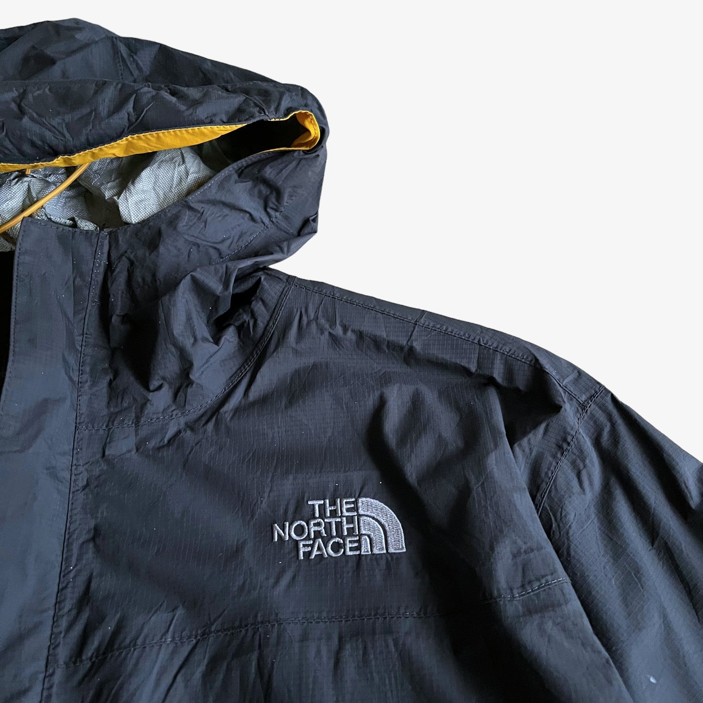 Vintage Y2K The North Face Hyvent DT Jacket Windbreaker Logo - Casspios Dream