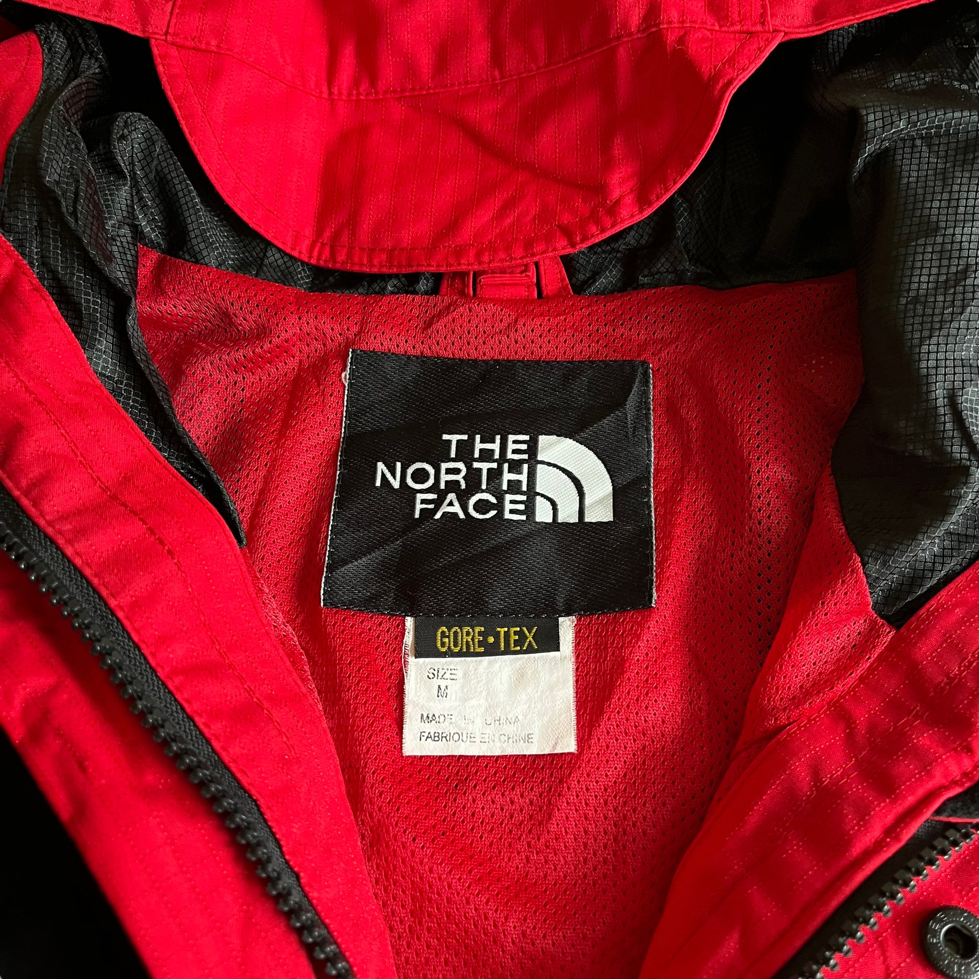 Vintage Y2K The North Face Red Utility Jacket Label - Casspios Dream