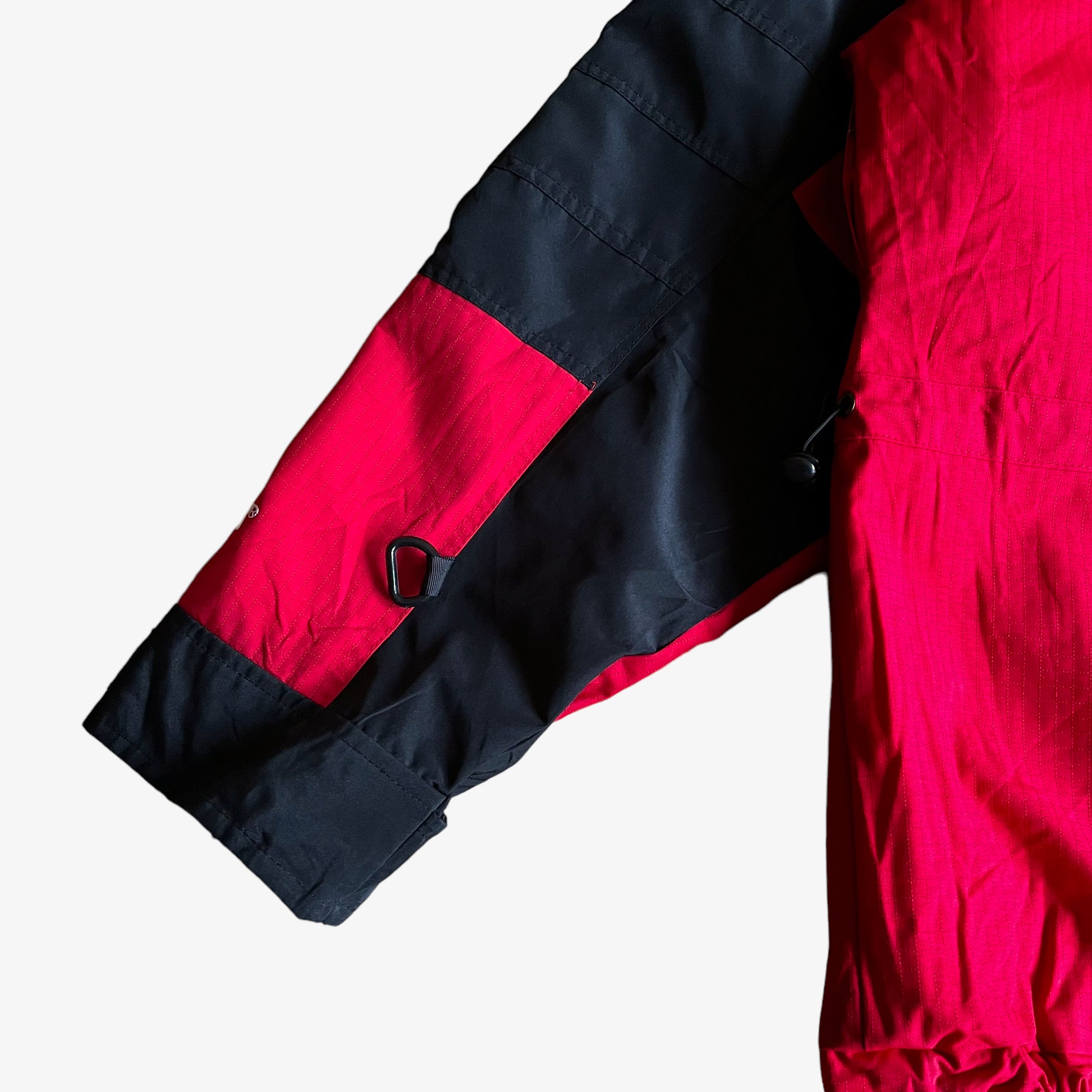 Vintage Y2K The North Face Red Utility Jacket Sleeve - Casspios Dream