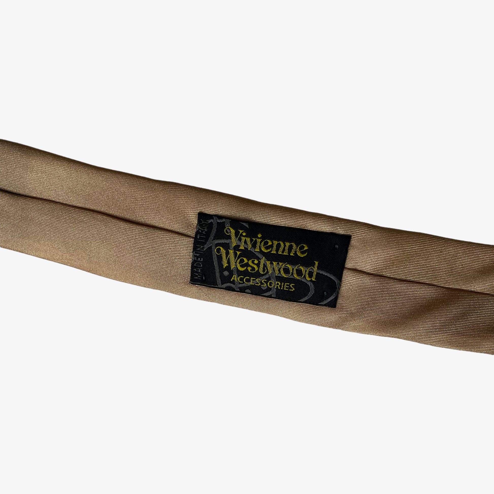 Vivienne Westwood Orb Print Silk Tie Brand New With Tags Label - Casspios Dream