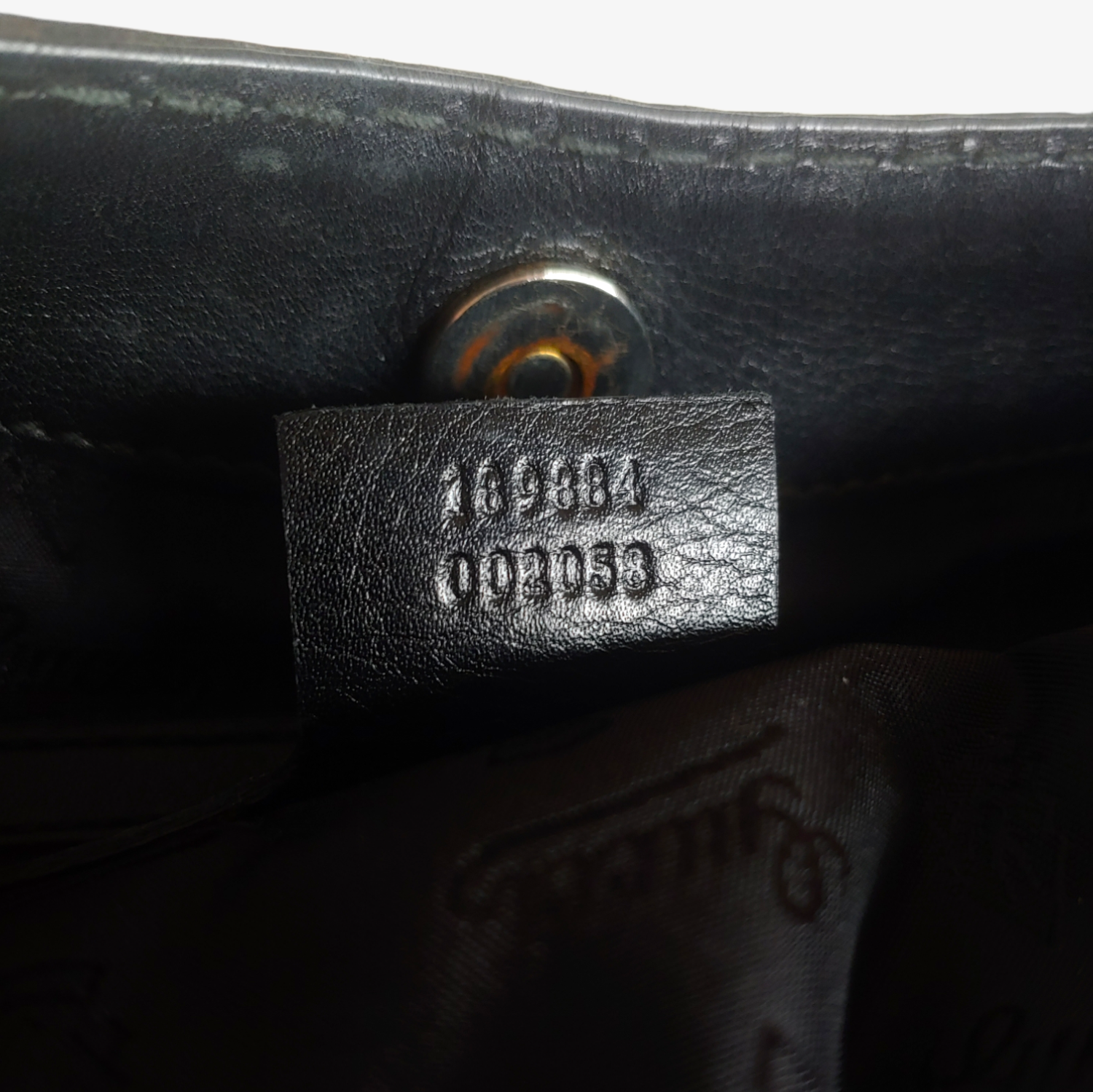 Gucci Queen Hobo Dialux Black Leather Buckle Shoulder Bag Code 189884 002058 - Casspios Dream