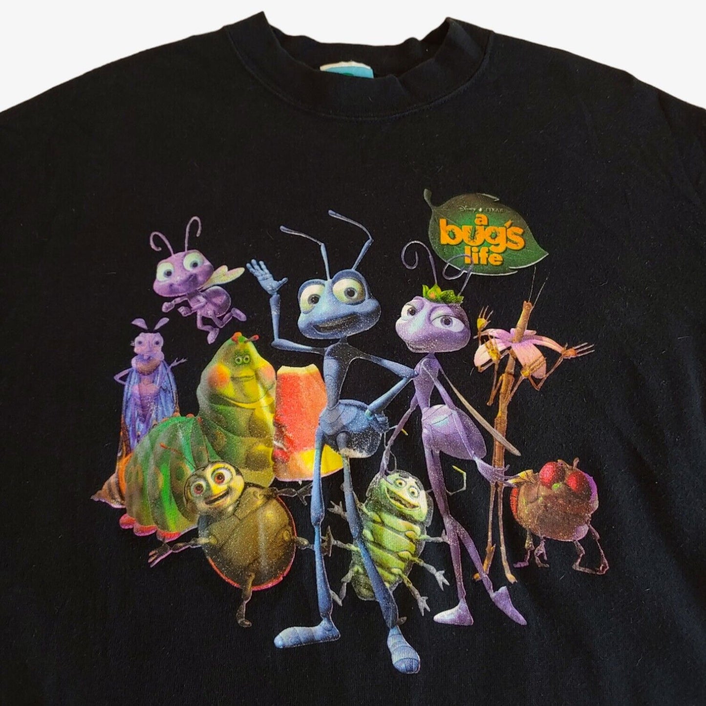 Vintage 90s Disney Pixar 1998 A Bugs Life Promotional Crewneck Sweatshirt Logo Graphic - Casspios Dream
