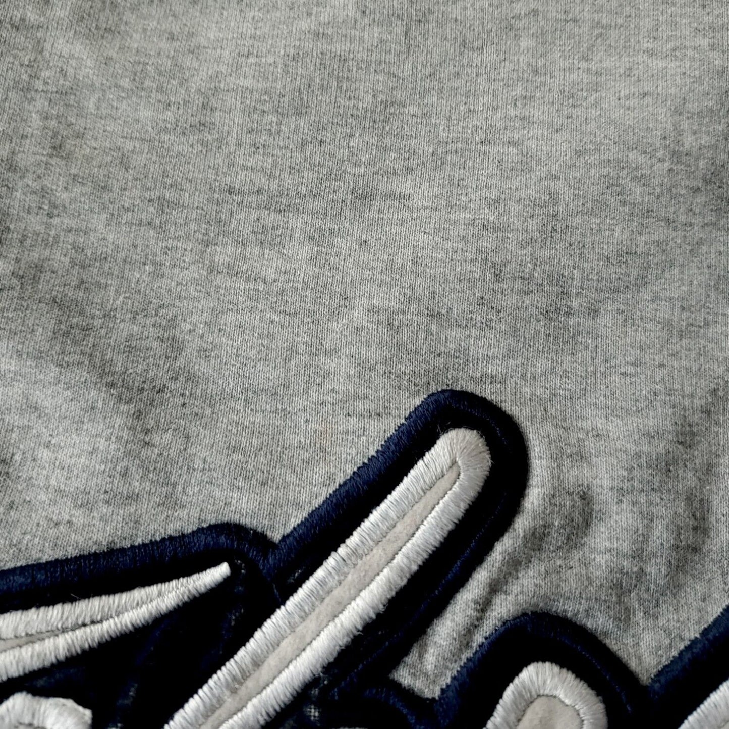 Vintage 90s Fubu Sports Spell Out Logo Grey Rap Hip Hop Rave Streetwear Sweatshirt Mark - Casspios Dream