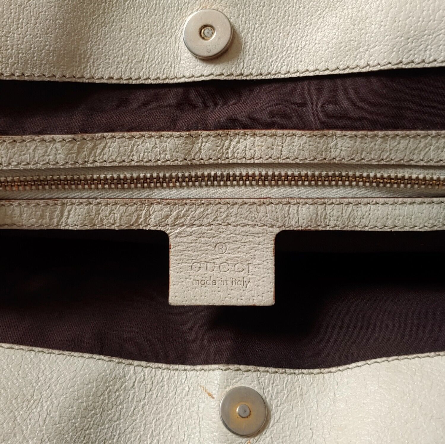 Vintage 90s Gucci GG Canvas Shoulder Handbag With Leather Handles 154981001998 Label - Casspios Dream