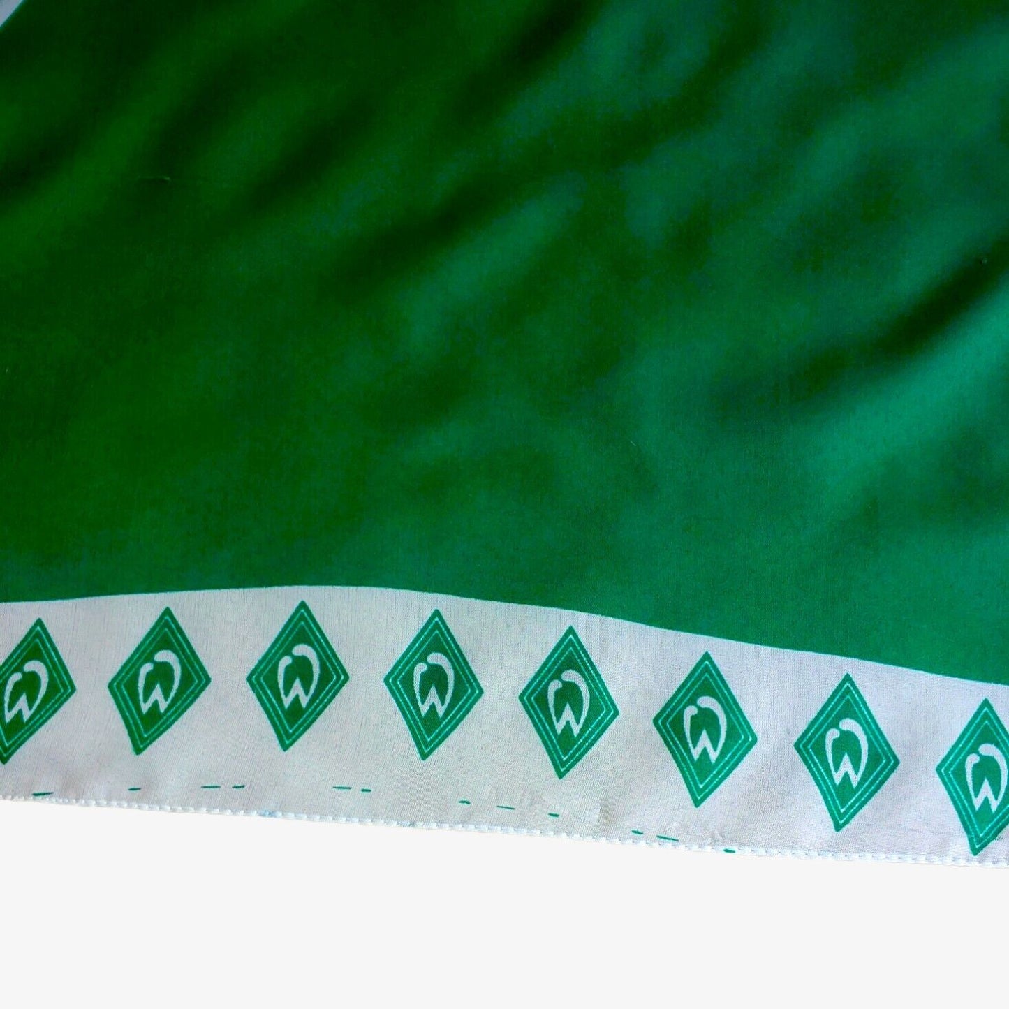 Vintage 90s SV Werder Bremen Football Club Flag Stitching - Casspios Dream