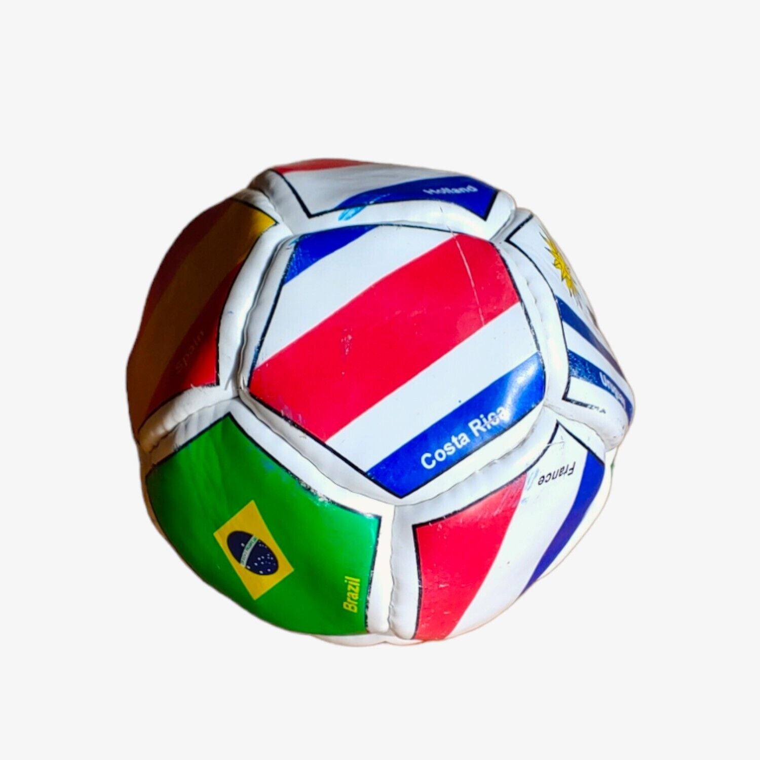 Vintage 1990s World Cup Flag Small Football Costa Rica - Casspios Dream