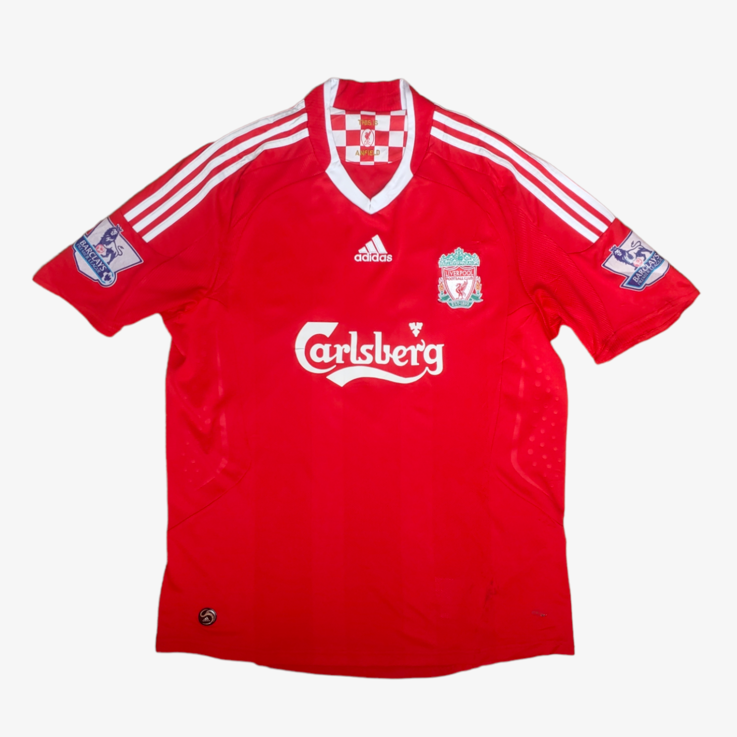 Vintage Y2K Adidas 2009 Liverpool Football Club Torres 9 Red Home Football Jersey - Casspios Dream