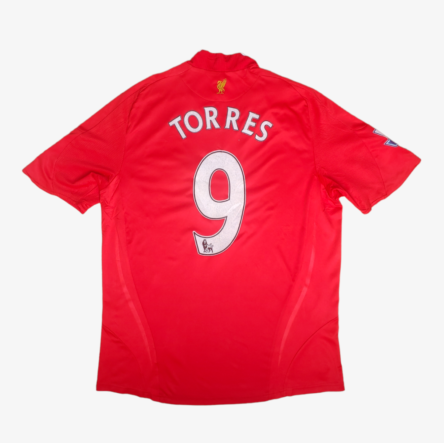 Vintage Y2K Adidas 2009 Liverpool Football Club Torres 9 Red Home Football Jersey Back - Casspios Dream