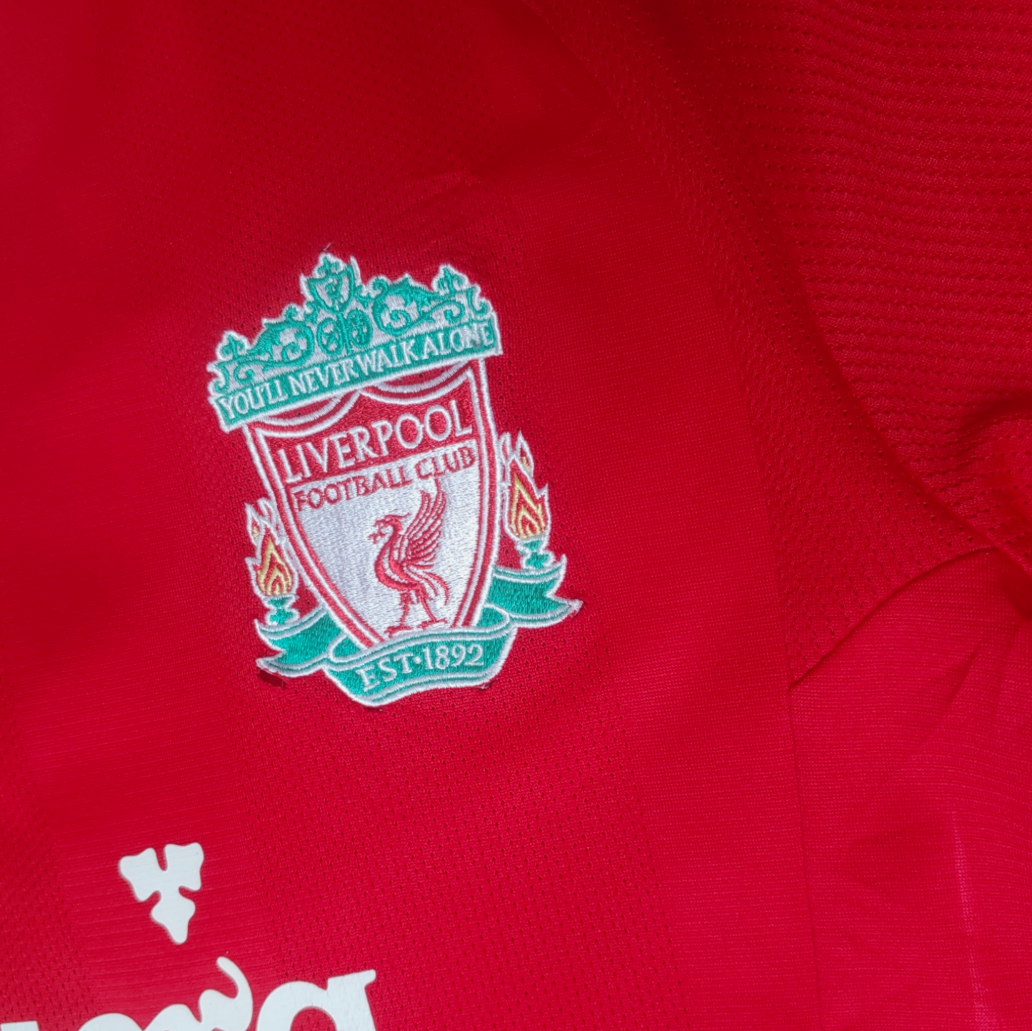 Vintage Y2K Adidas 2009 Liverpool Football Club Torres 9 Red Home Football Jersey Crest - Casspios Dream
