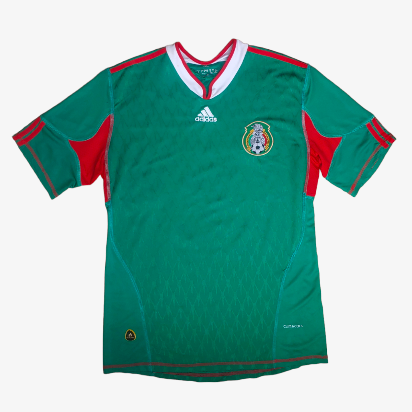 Vintage Y2K Adidas 2009 Mexico Green Home Football Jersey - Casspios Dream