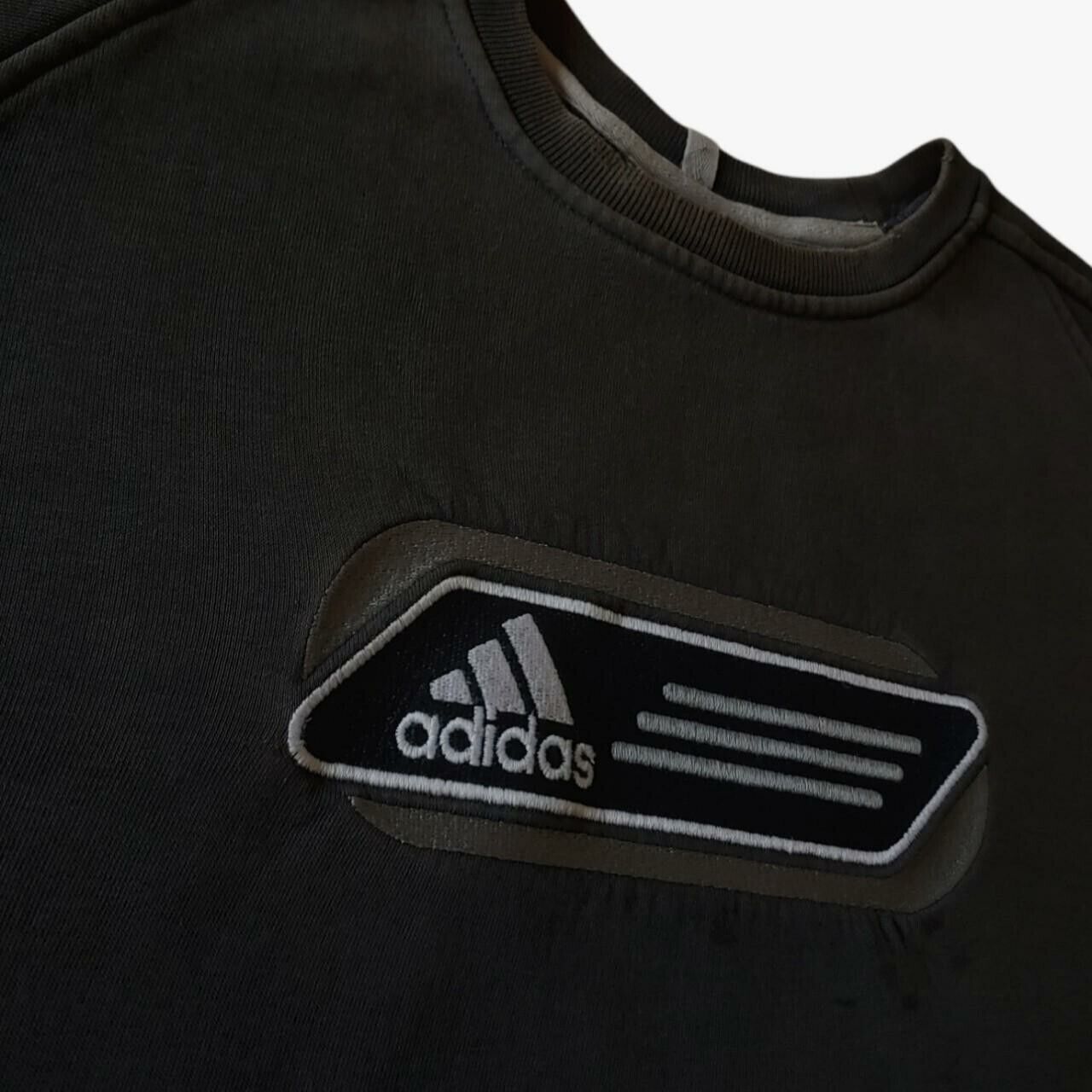 Vintage Y2K Adidas Spell Out Embroidered Crewneck Sweatshirt Logo - Casspios Dream