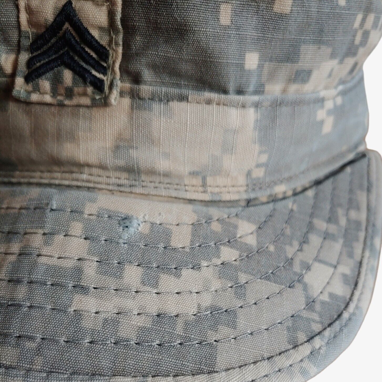 Vintage Army Patrol Camouflage Cap Mark - Casspios Dream