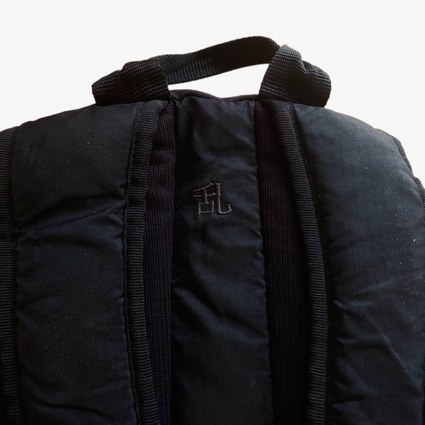 Vintage Y2K Eastpak Black Utility Backpack Bag Handle - Casspios Dream