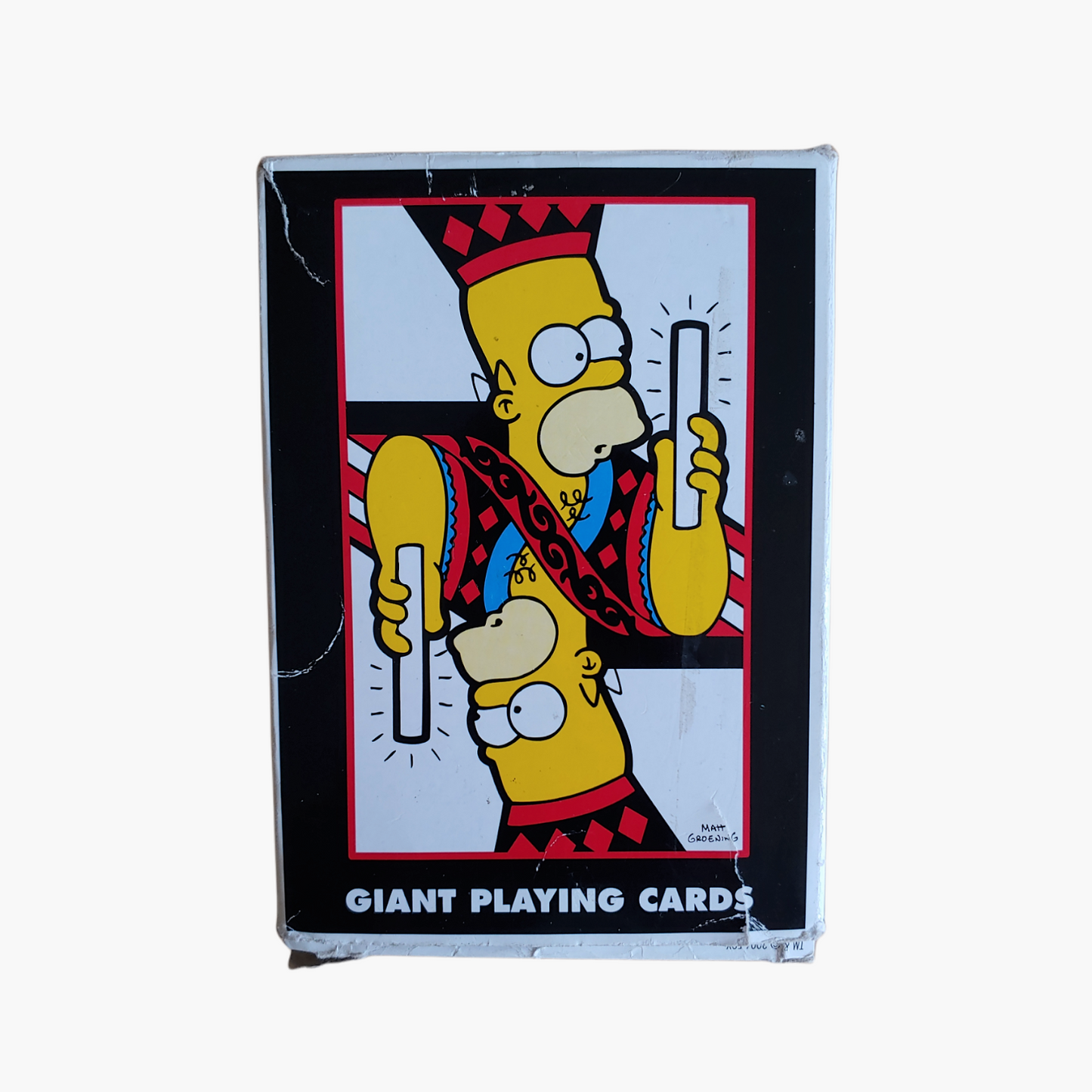 Vintage Y2K The Simpson's 2006 Giant Poker Playing Cards Packet - Casspios Dream