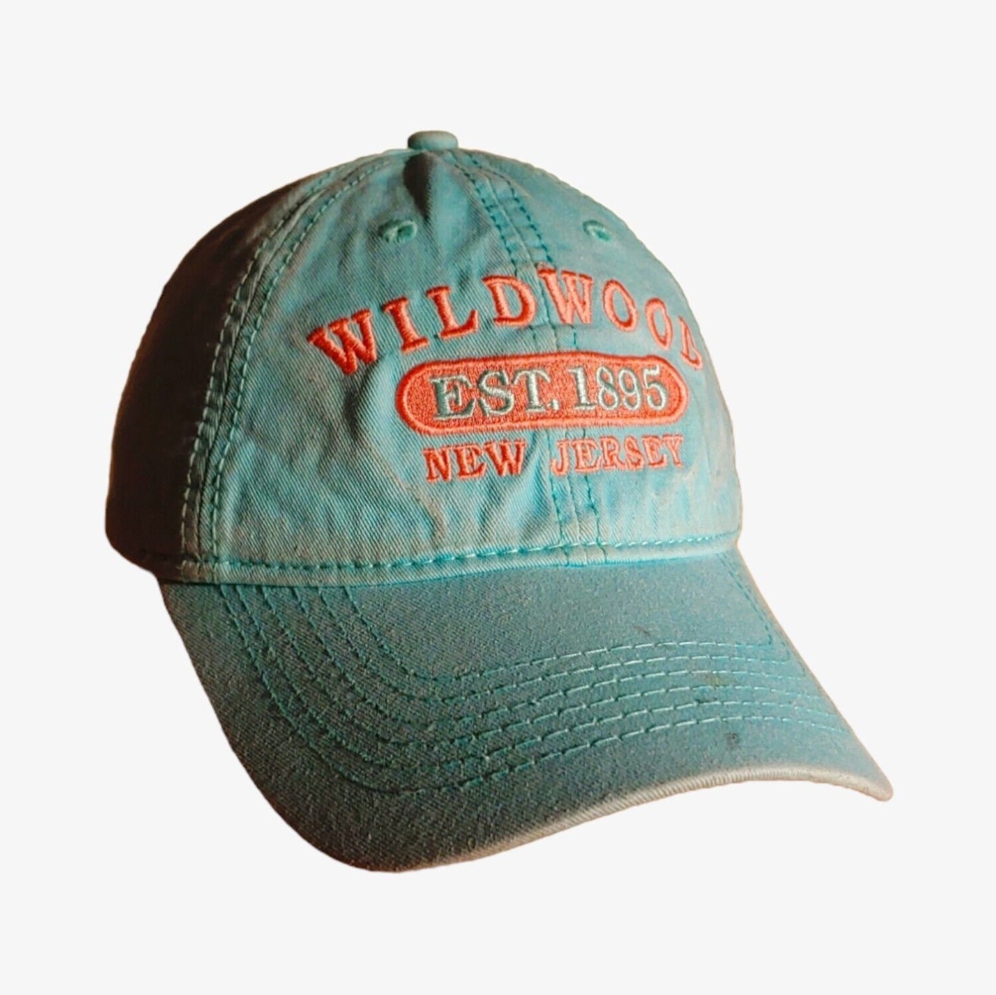 Vintage Y2K Wildwood New Jersey Blue & Pink Cap - Casspios Dream